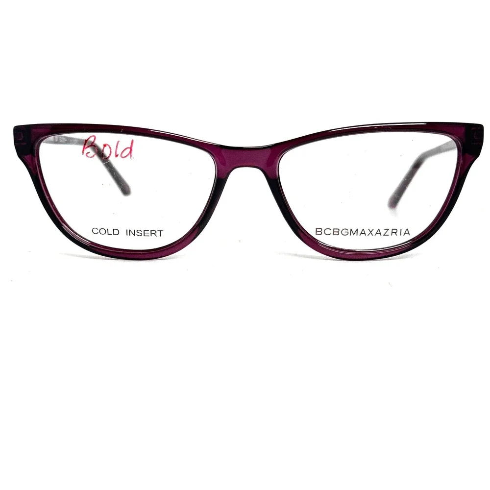 Bcbgmaxazria Eyeglasses ELODIE‎ Mulberry, Size 55-16-140 H16784